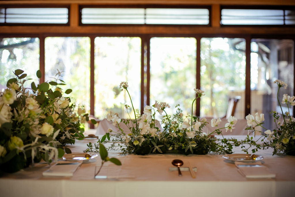 結婚式のテーブルコーディネート