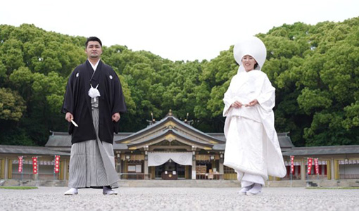 神前結婚式 護国神社