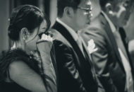 福岡フリーウエディングプランナーが演出する結婚式で、涙を流すお母様