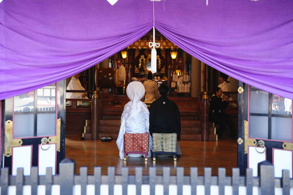 北九州の神前式