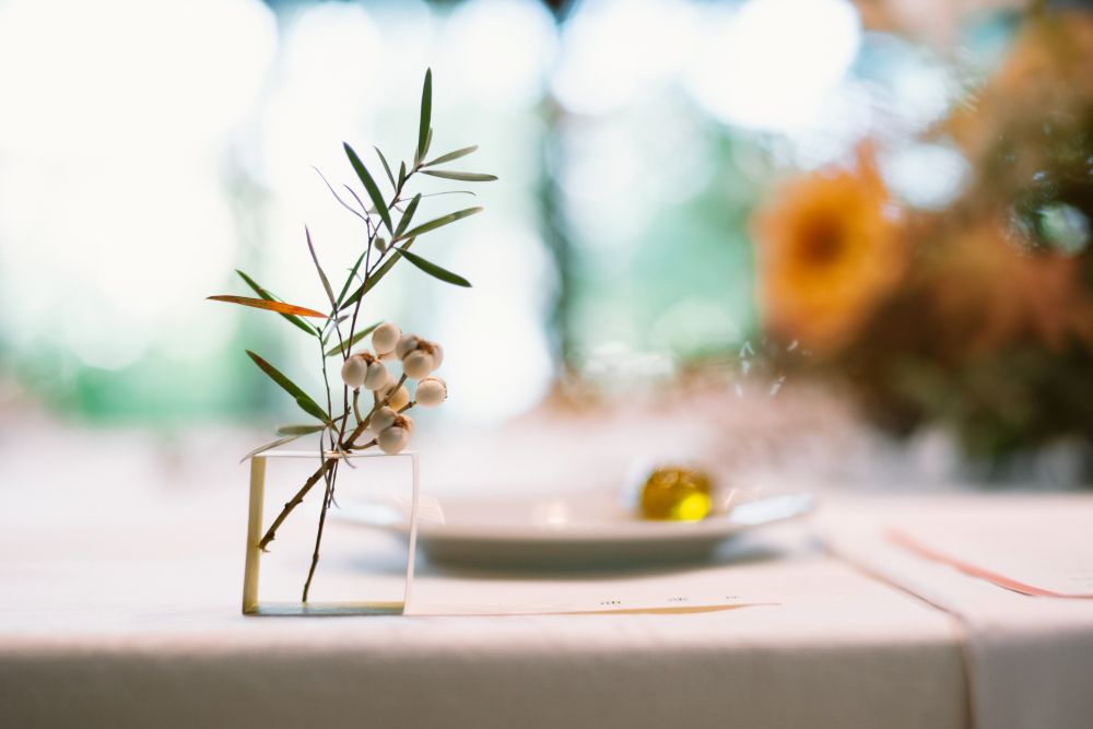 福岡のフリーウエディングプランナーが演出した古民家結婚式のペーパーアイテム