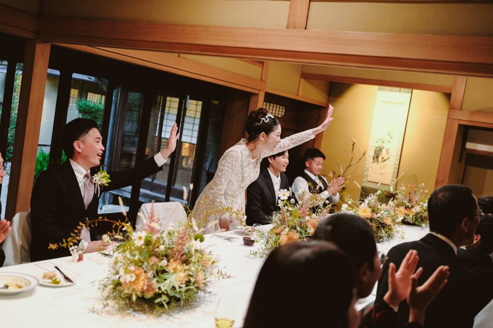 福岡のフリーウエディングプランナーによる家族婚でなごやかなひととき